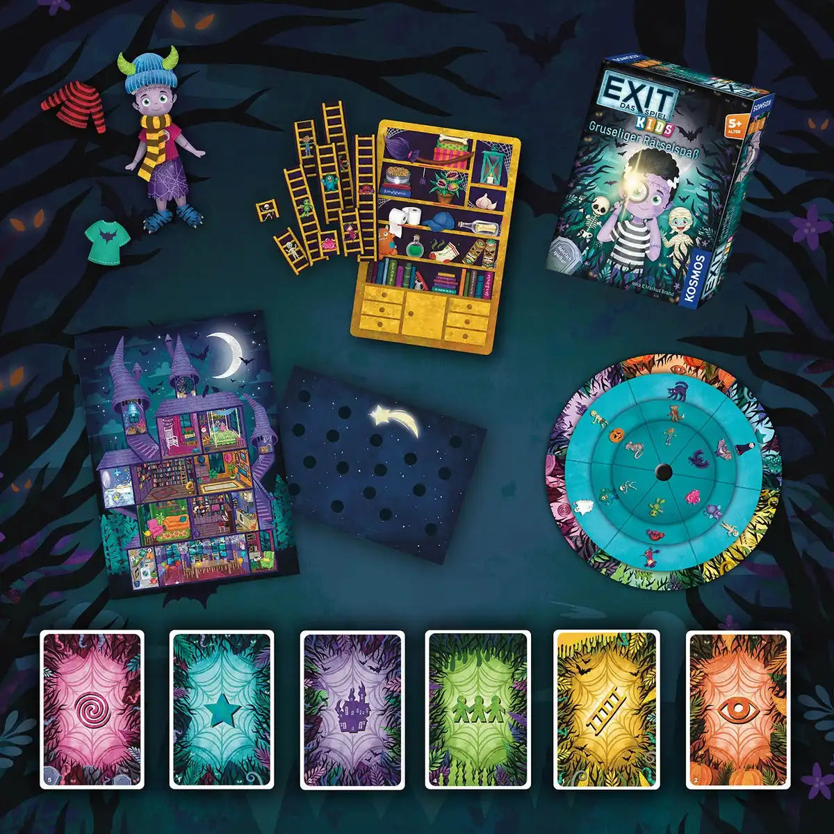 EXIT Escape Game Kids Gruseliger Rätselspaß