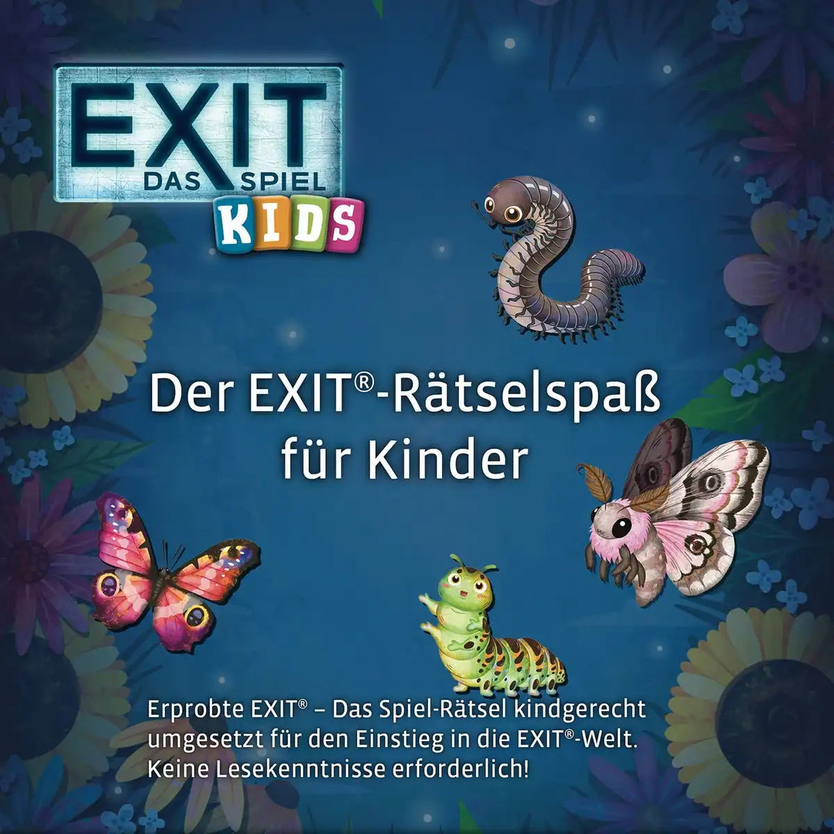 EXIT Escape Game Kids Krabbeliger Rätselspaß