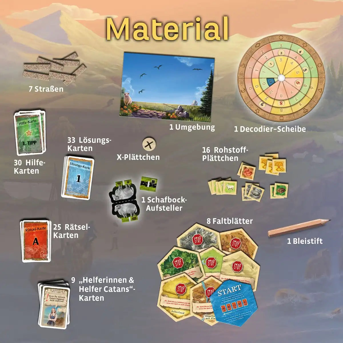 EXIT Escape Game Abenteuer auf Catan Level Einsteiner
