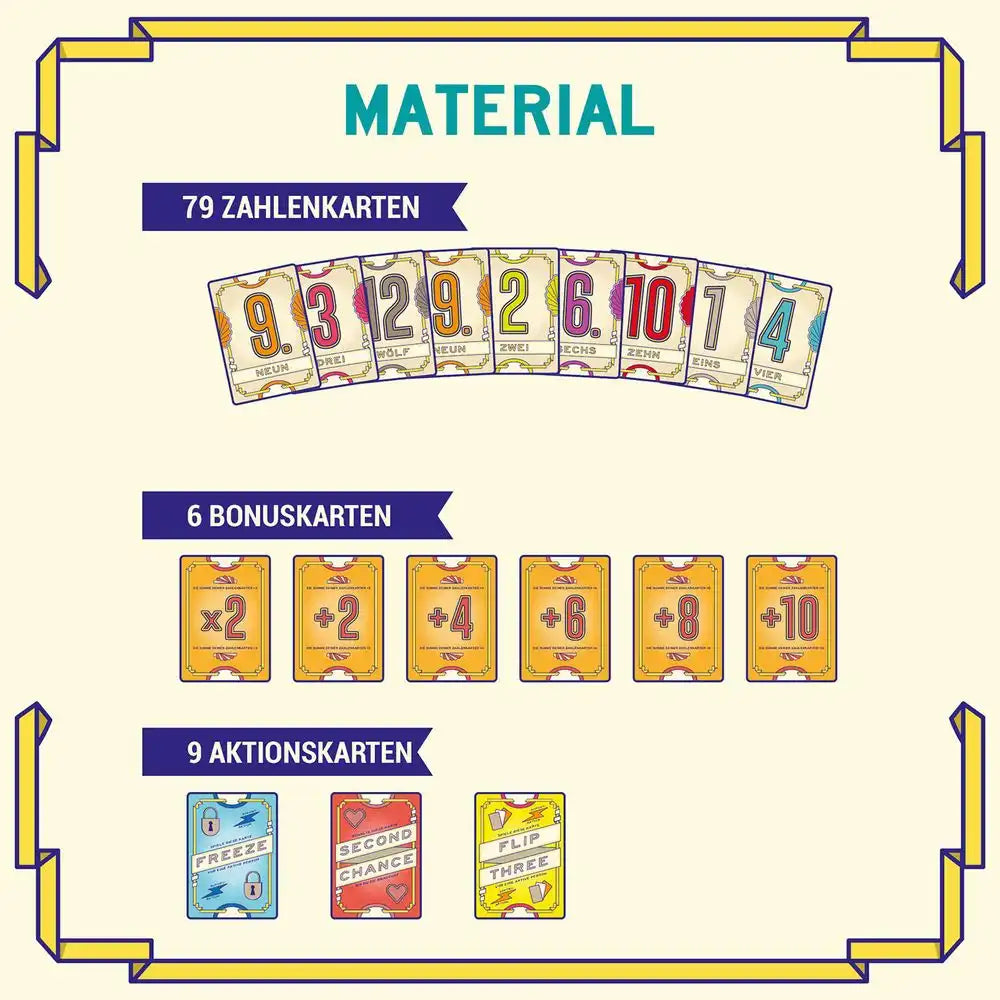 Kartenspiel Flip 7