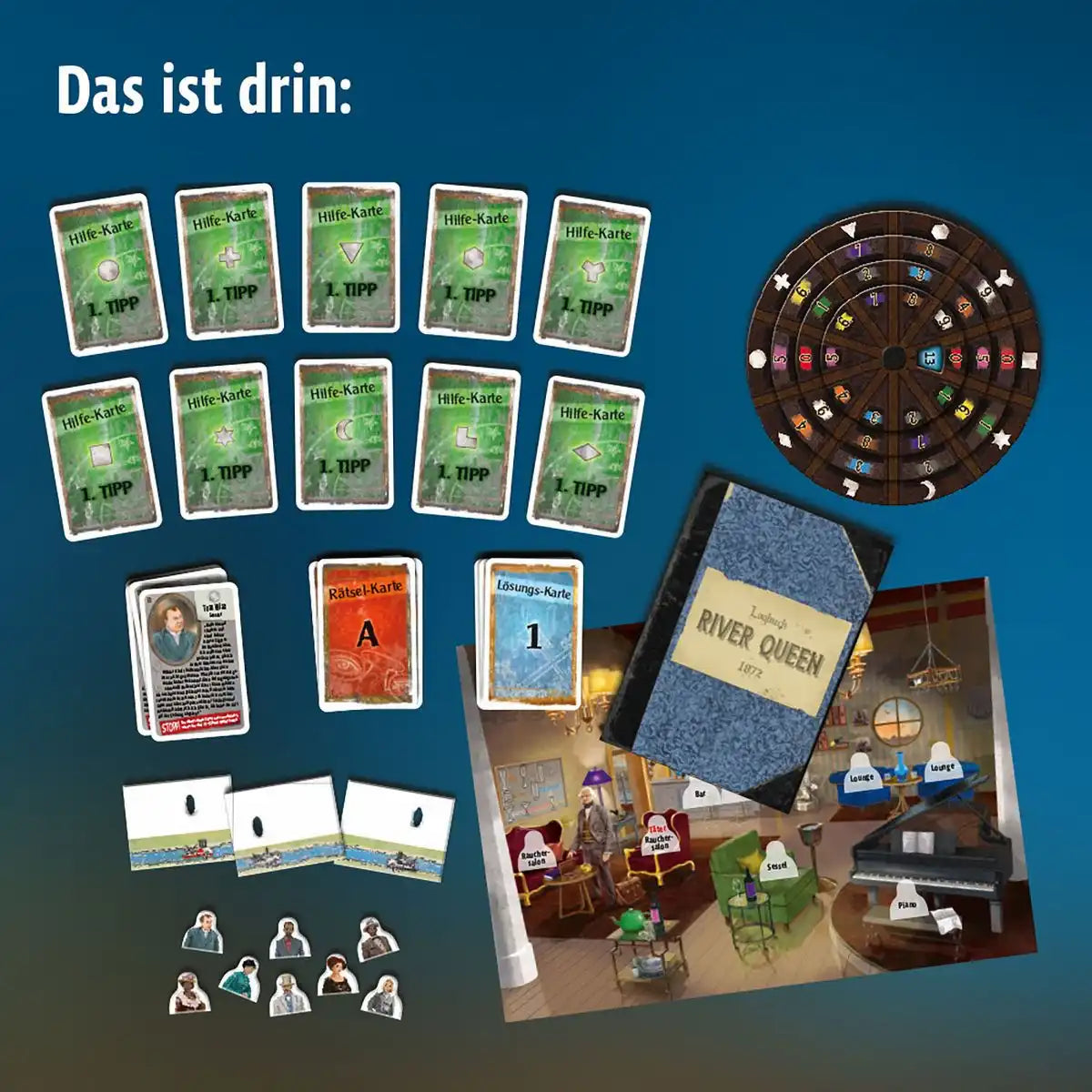 EXIT Escape Game Der Raub auf dem Mississippi Level Fortgeschritten
