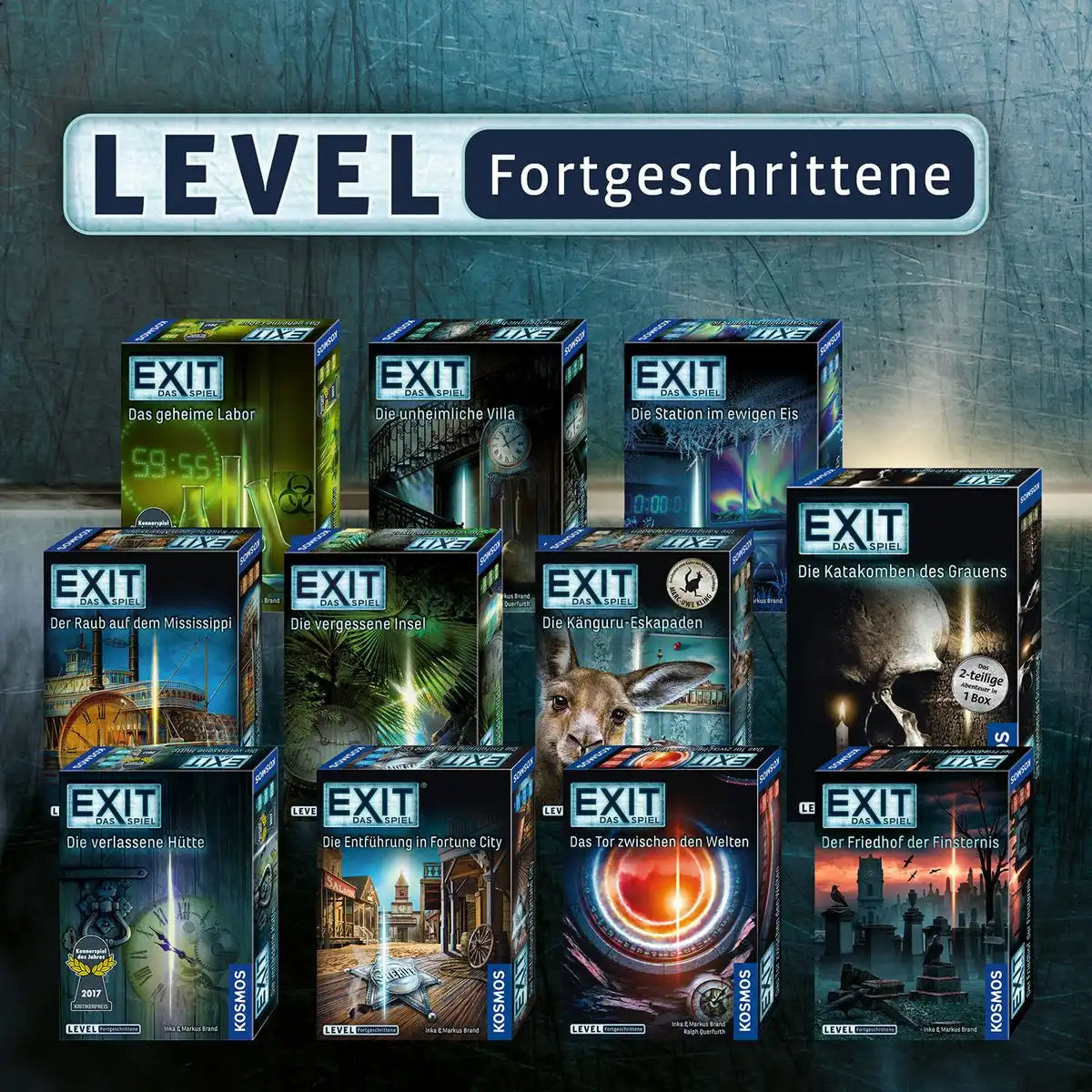EXIT Escape Game Der Raub auf dem Mississippi Level Fortgeschritten