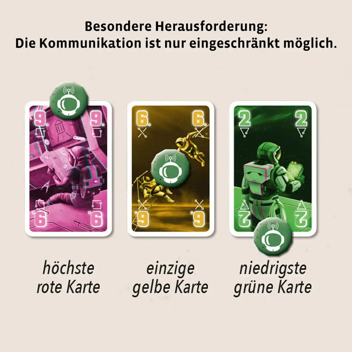 Kartenspiel Die Crew reist gemeinsam zum 9. Planeten Kennerspiel des Jahres 2020