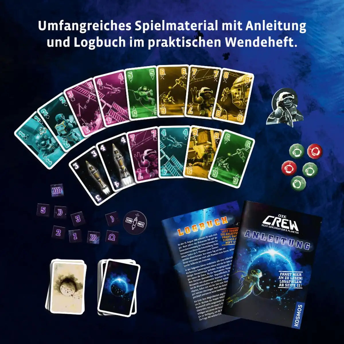 Kartenspiel Die Crew reist gemeinsam zum 9. Planeten Kennerspiel des Jahres 2020