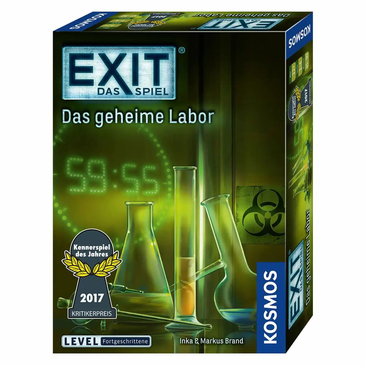 EXIT Escape Game Das geheime Labor Level Fortgeschritten