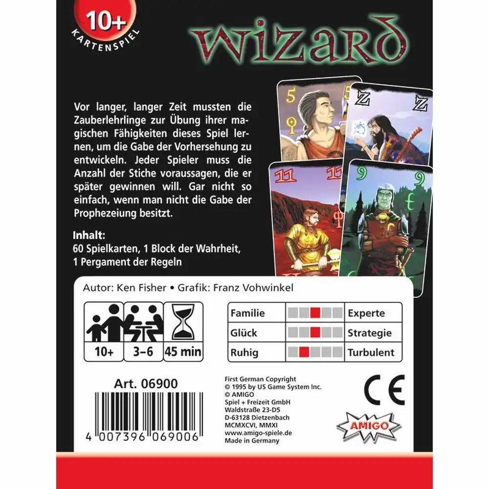 Kartenspiel Wizard