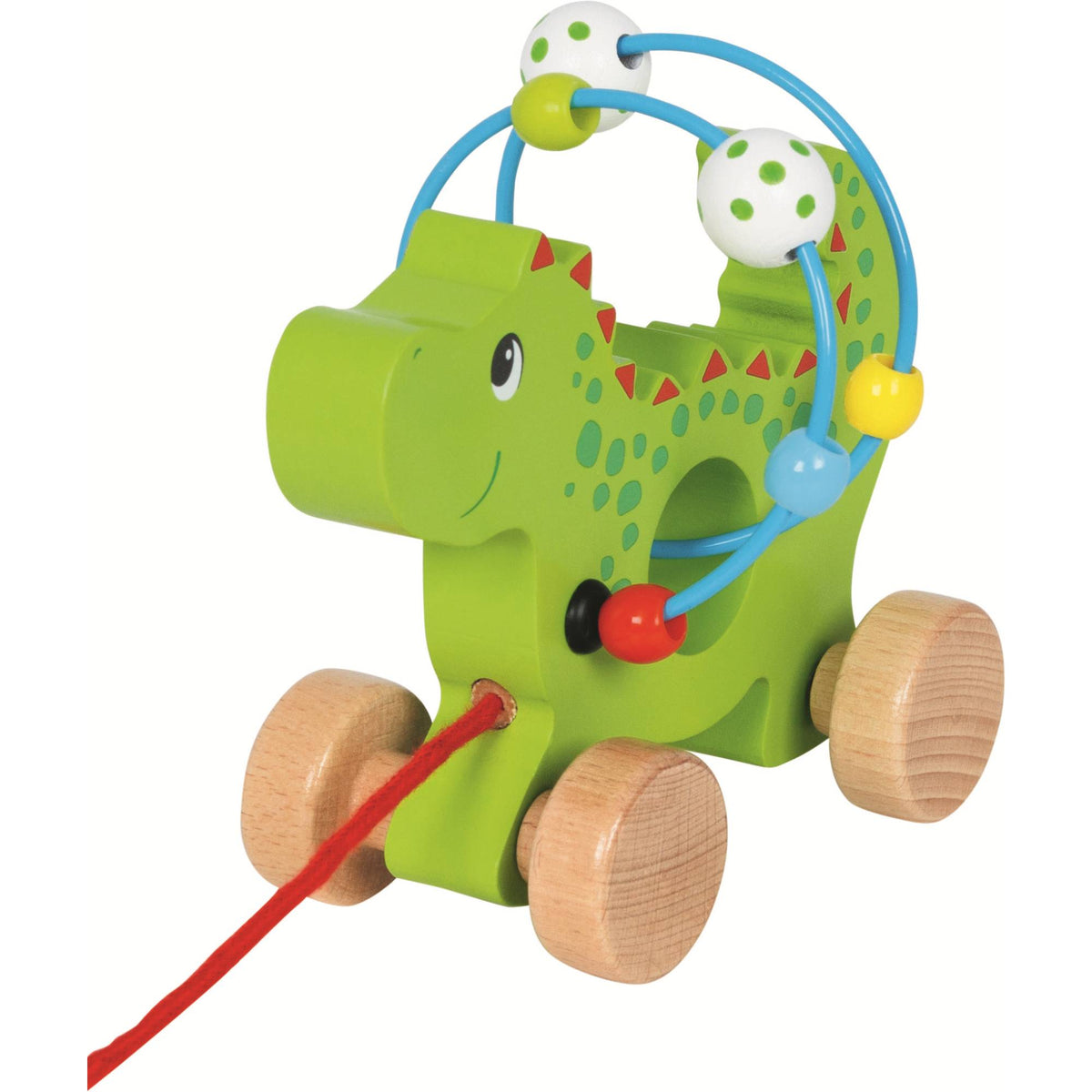 Goki Ziehtier Motorikschleife Drache