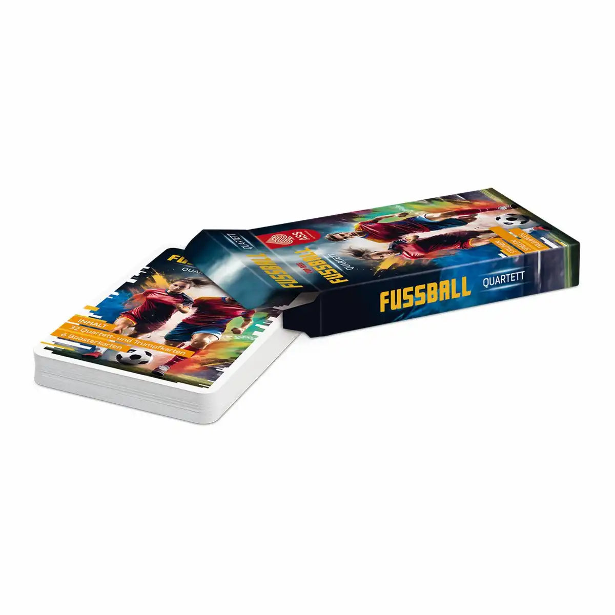 Kartenspiel Quartett TOP Fussball Faltschachtel