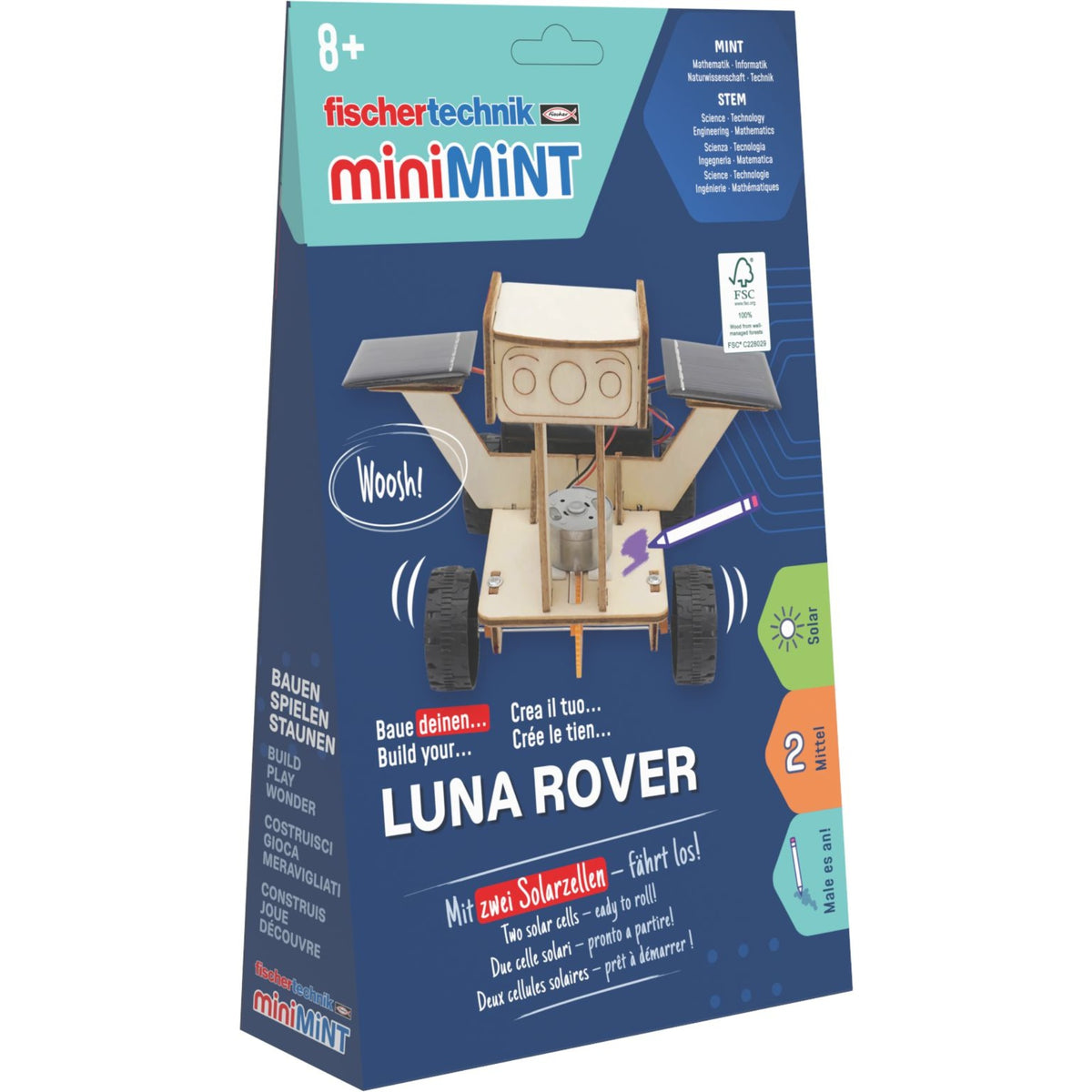 fischertechnik Holzbausatz miniMINT LunaRover