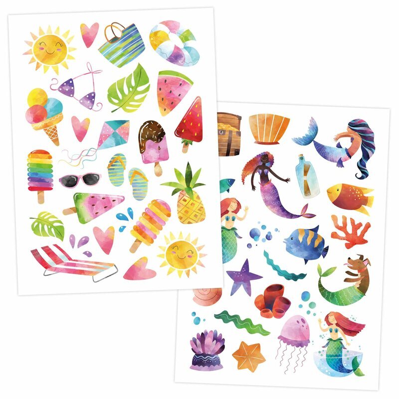 Metallic-Tattoos - Beach Vibes