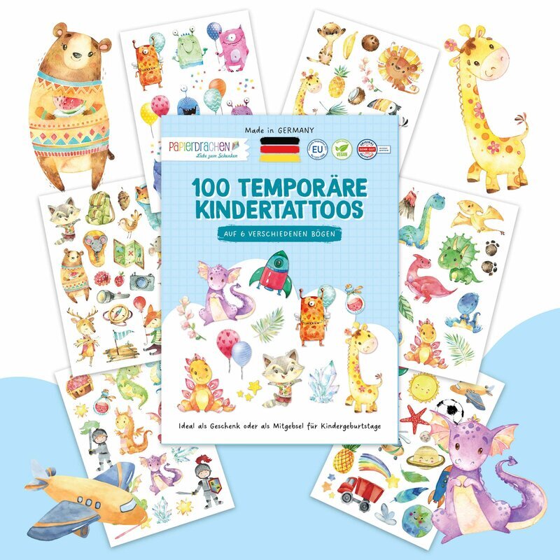 Kindertattoos - Jungen