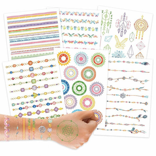 Metallic-Tattoos - Schmuckelemente