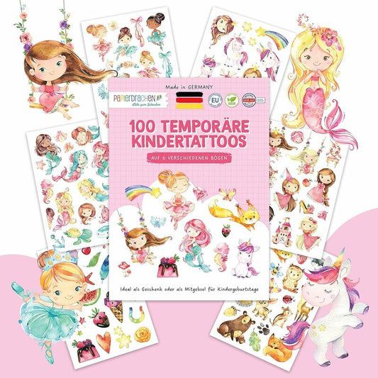Kindertattoos - Mädchen