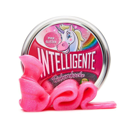 Intelligente Knete Einhornkacke - Glitzerknete