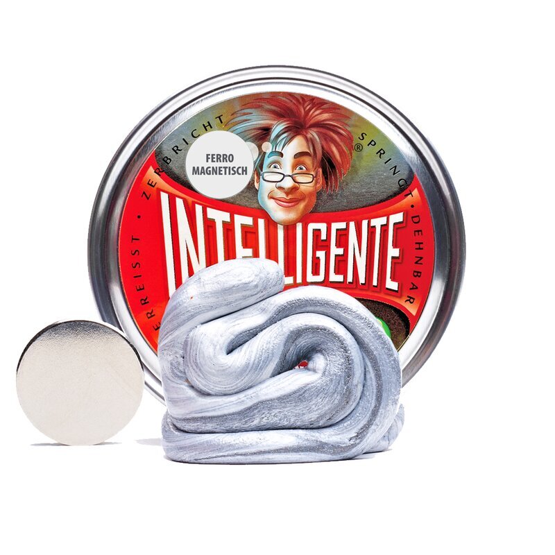 Intelligente Knete Ferromagnetisch - Silber inkl. Super-Magnet