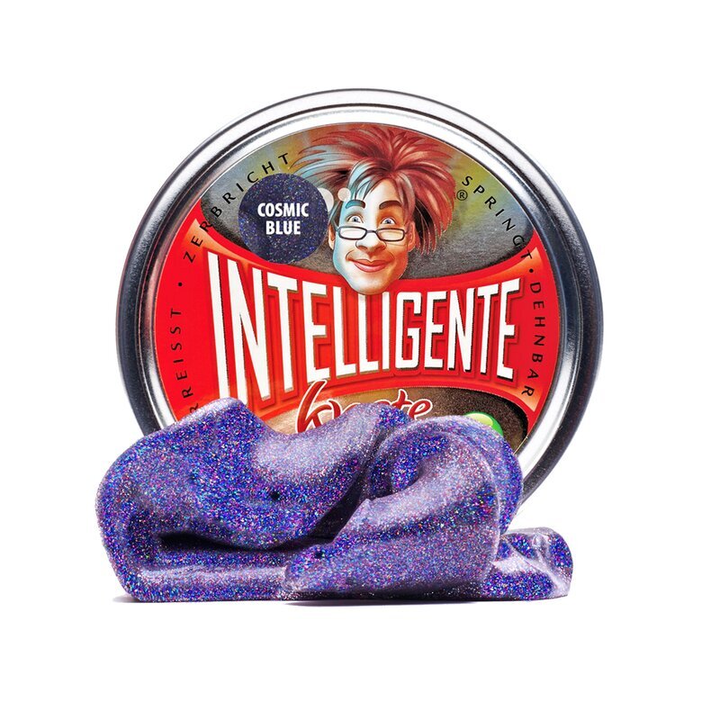 Intelligente Knete Cosmic Blue - Glitzerknete
