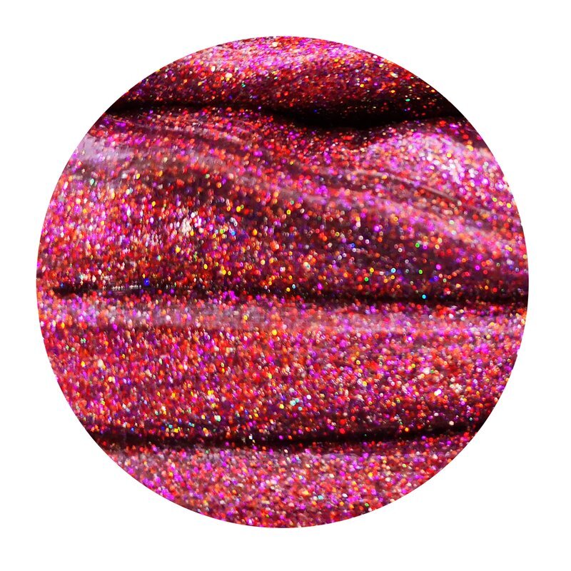 Intelligente Knete Cosmic Red - Glitzerknete
