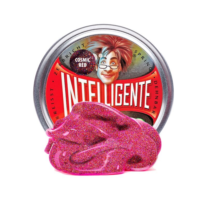 Intelligente Knete Cosmic Red - Glitzerknete
