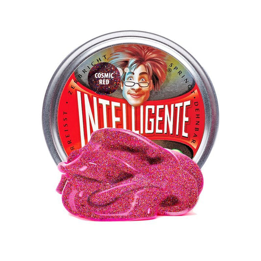 Intelligente Knete Cosmic Red - Glitzerknete