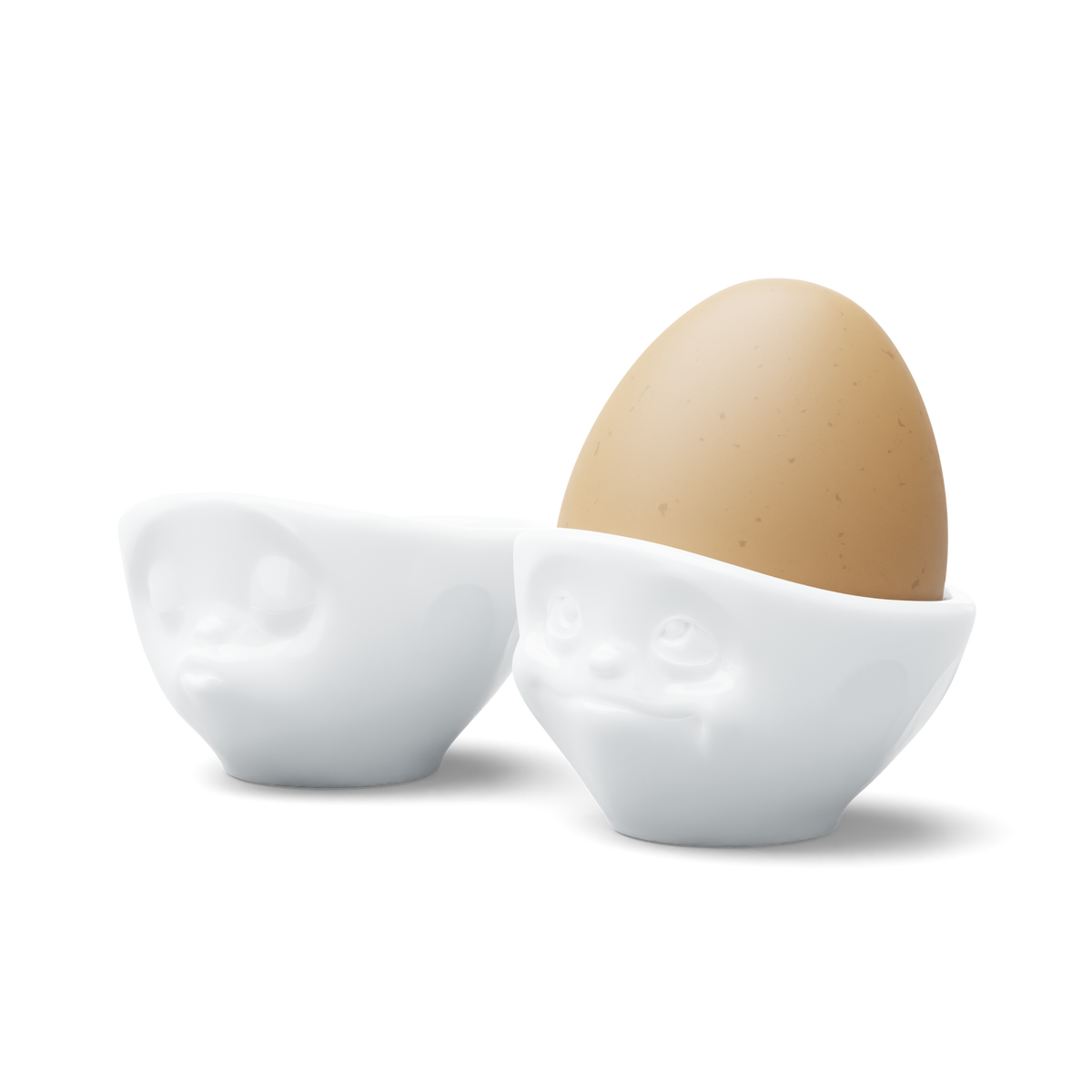 FIFTYEIGHT Eierbecher-Set Nr. 1 - Küssend & Verträumt