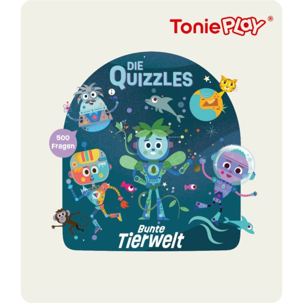 Tonieplay Game S Die Quizzles: Bunte Tierwelt (Tonieplay Game S)