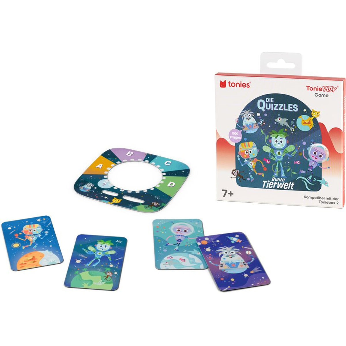Tonieplay Game S Die Quizzles: Bunte Tierwelt (Tonieplay Game S)