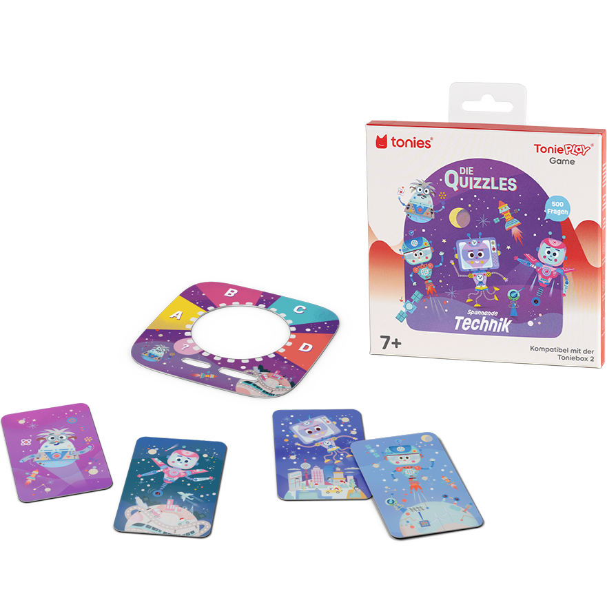 Tonieplay Game S Die Quizzles: Spannende Technik (Tonieplay Game S)