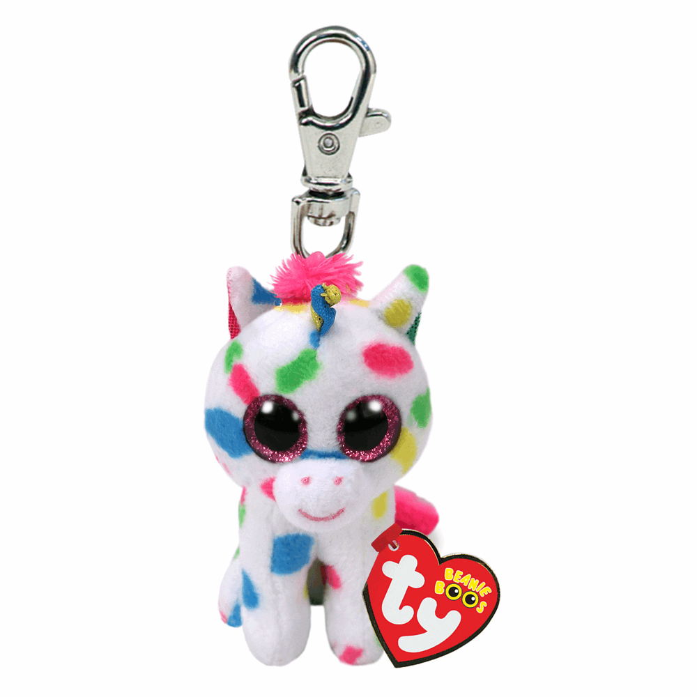TY Beanie Boos Clip Anhänger Einhorn Harmonie