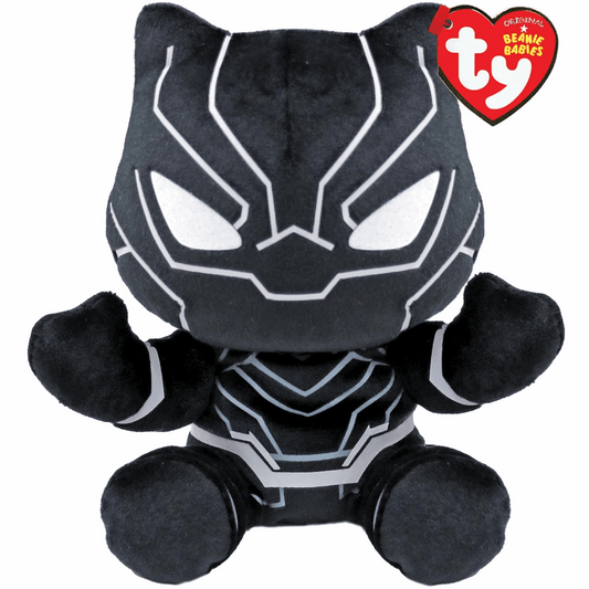 TY Beanie Babies Black Panther - Marvel - Soft