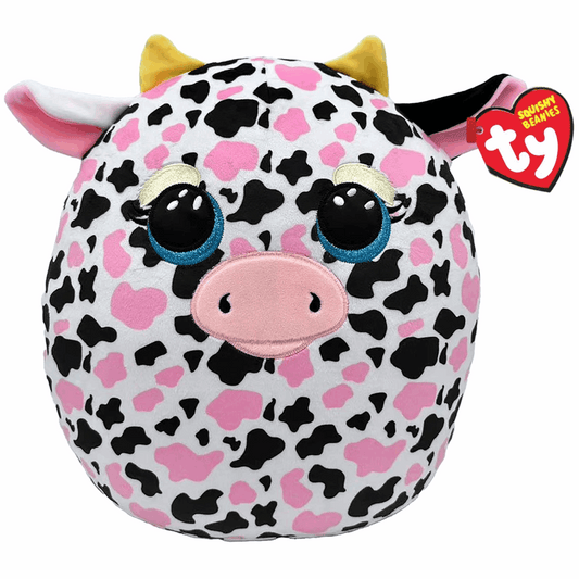 TY Squish a Boo Plüschfigur Kissen 35cm Milkshake Cow