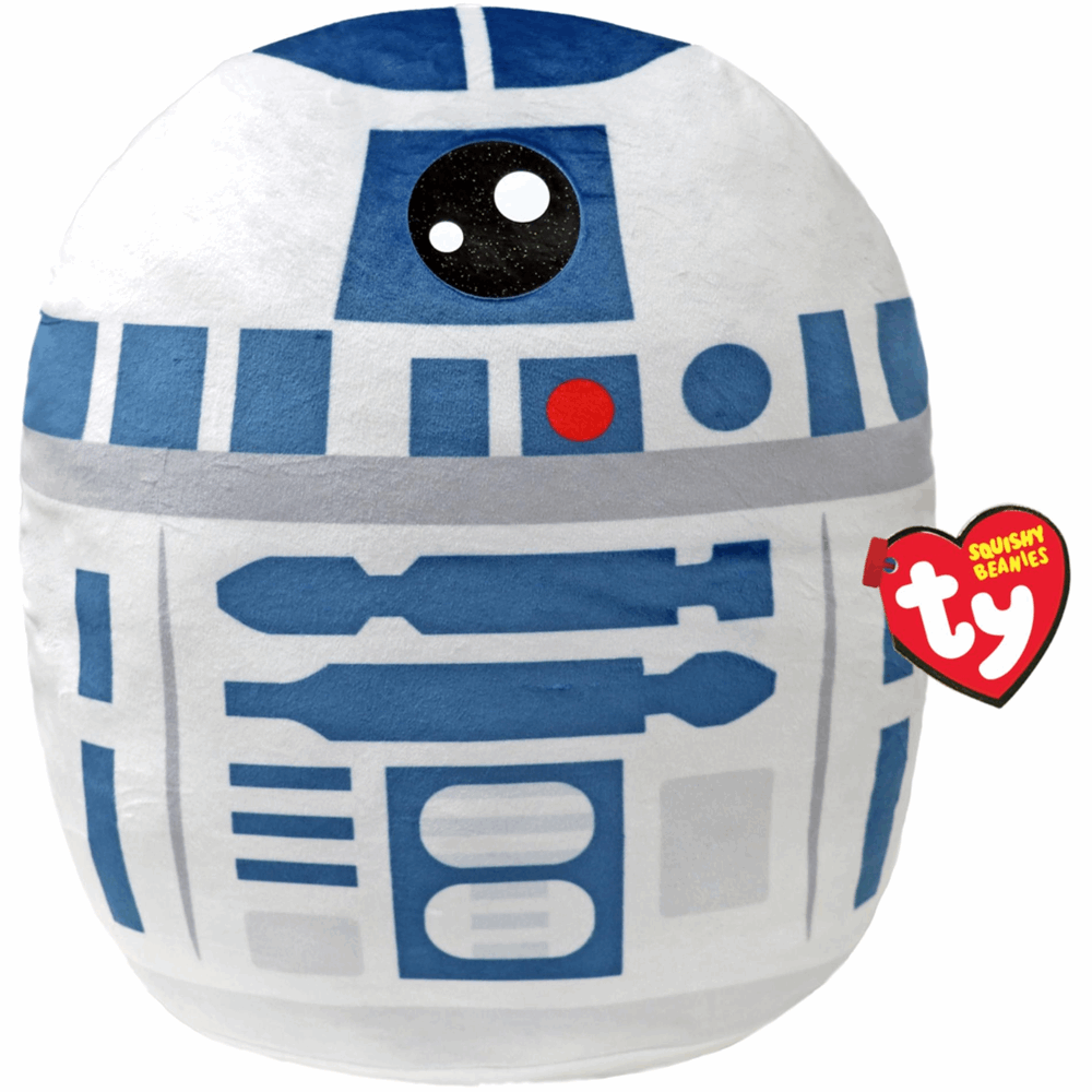 TY Squish a Boo Plüschfigur Kissen 25cm R2d2 - Star Wars