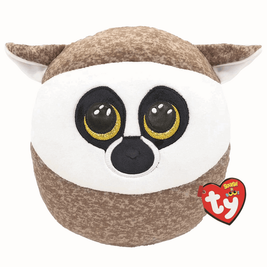 TY Squish a Boo Plüschfigur Kissen 20cm Linus Lemur