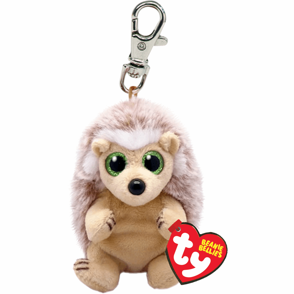 TY Beanie Bellie Clip Schlüsselanhänger Bumper Hedgehog