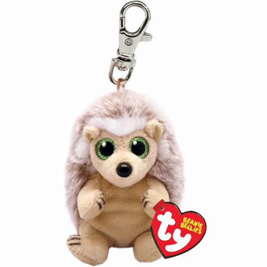TY Beanie Bellie Clip Schlüsselanhänger Bumper Hedgehog