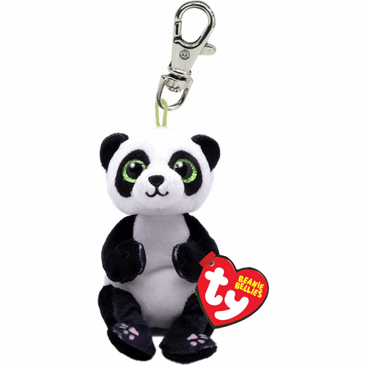 TY Beanie Bellie Clip Schlüsselanhänger Ying Panda