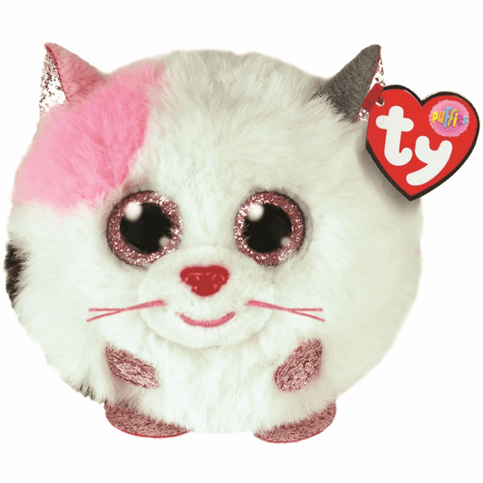 TY Puffies Balls Muffin Katze