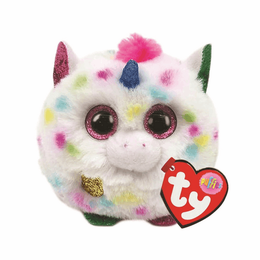 TY Puffies Balls Harmonie Einhorn