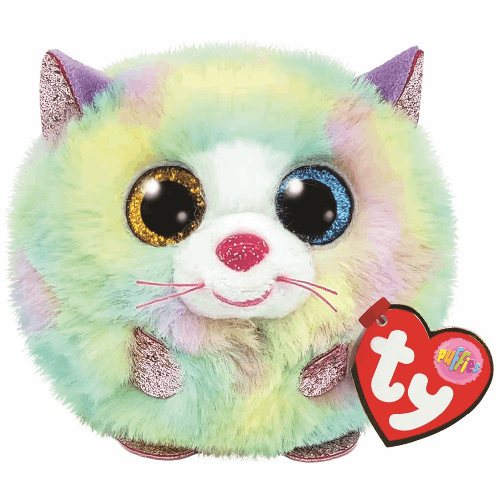 TY Puffies Balls Heather Katze