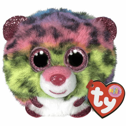 TY Puffies  Balls Dotty Leopard