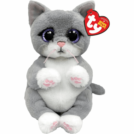 TY Beanie Bellies Morgan Grey Cat