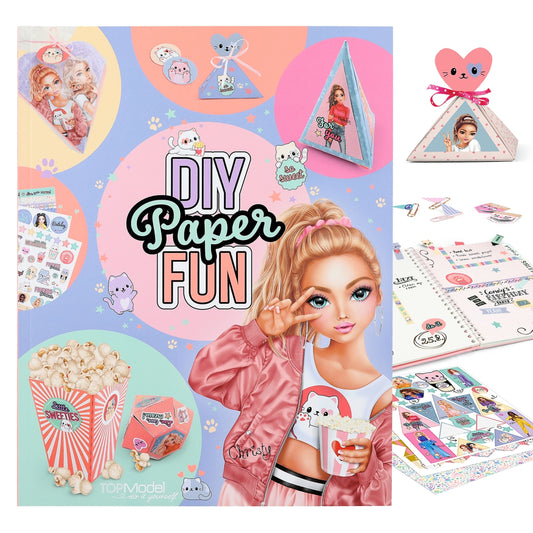 DIY Paper Fun Book TOPModel