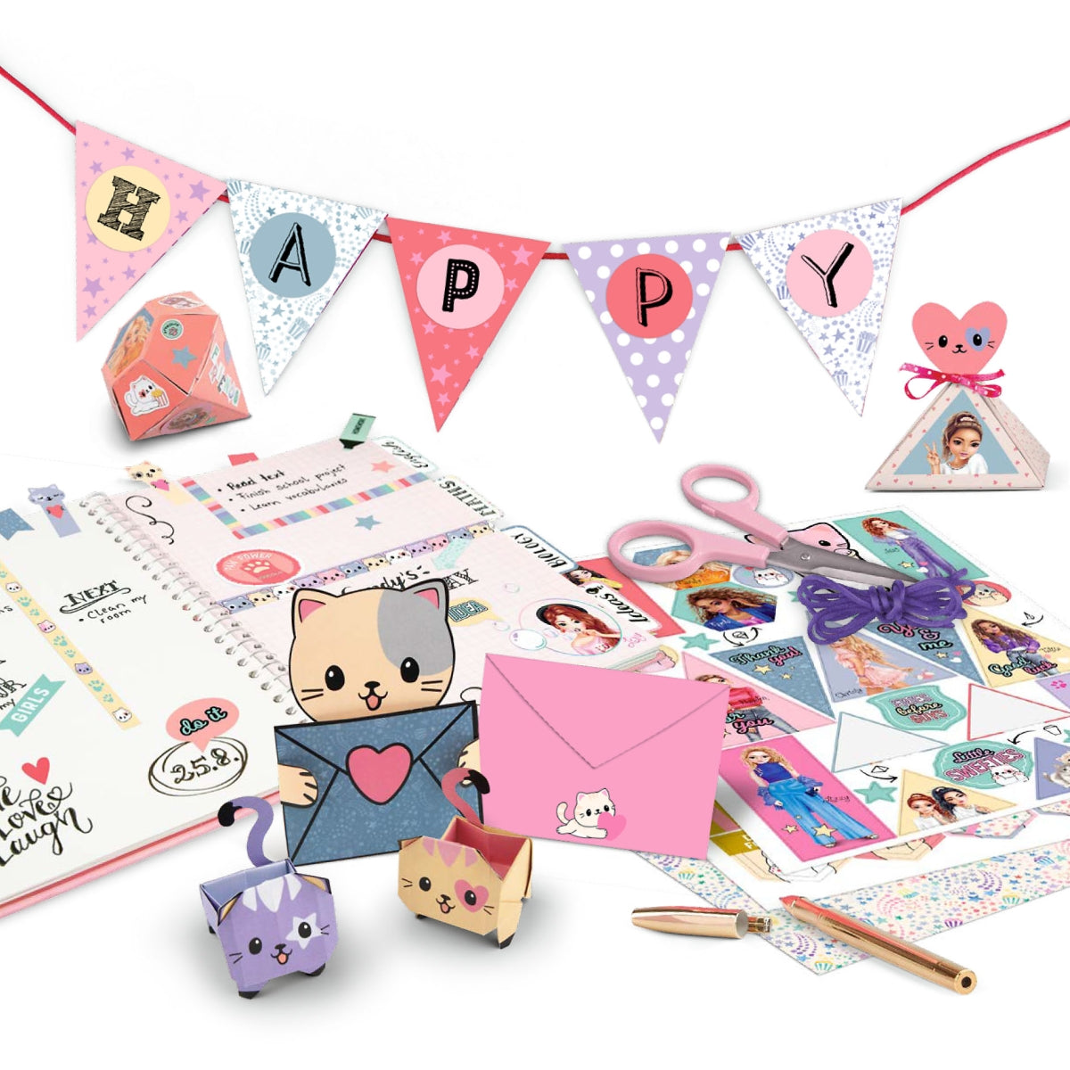 DIY Paper Fun Book TOPModel