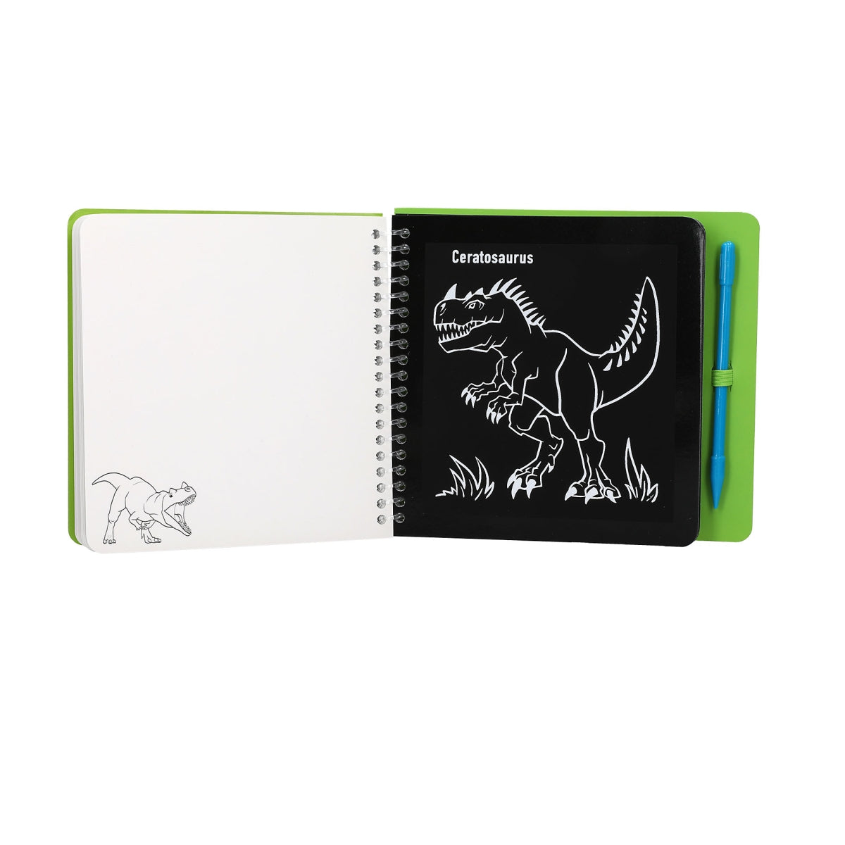 Dino World Mini Magic Scratch Book