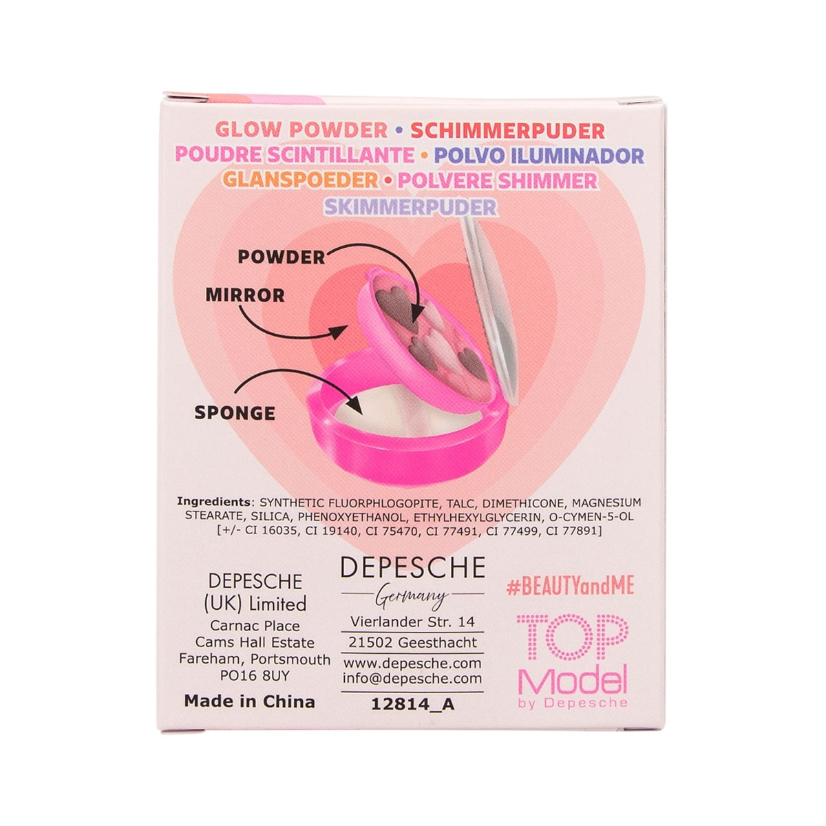TOPModel Glow Puder BEAUTY and ME