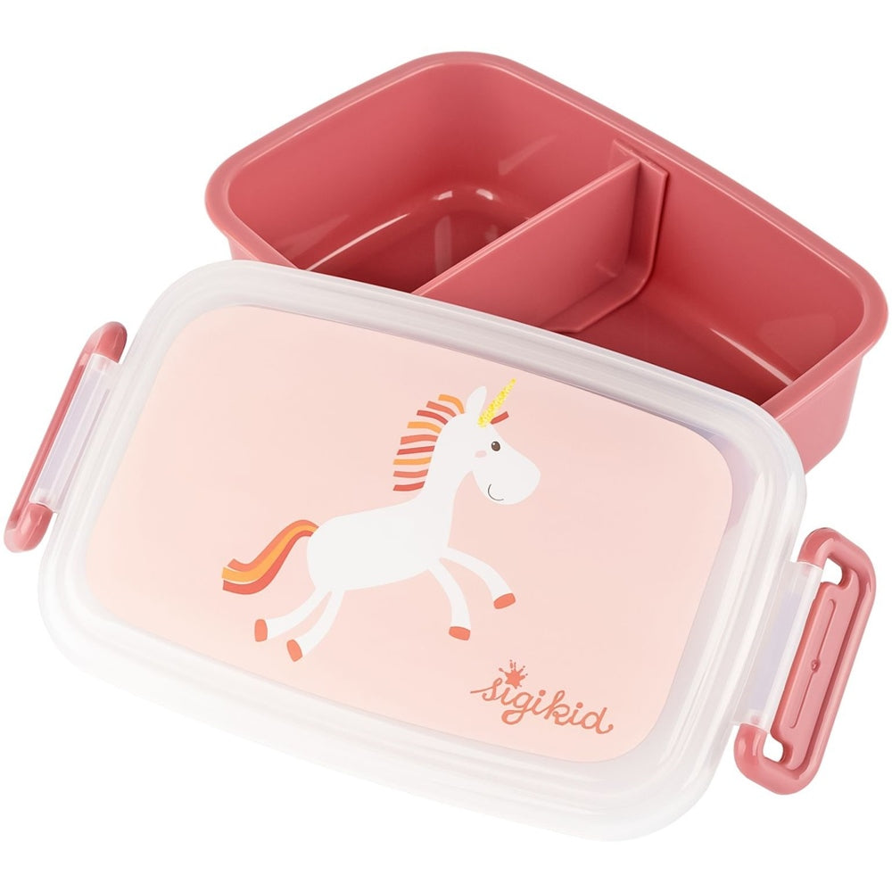 Kinder Brotdose Einhorn Violett