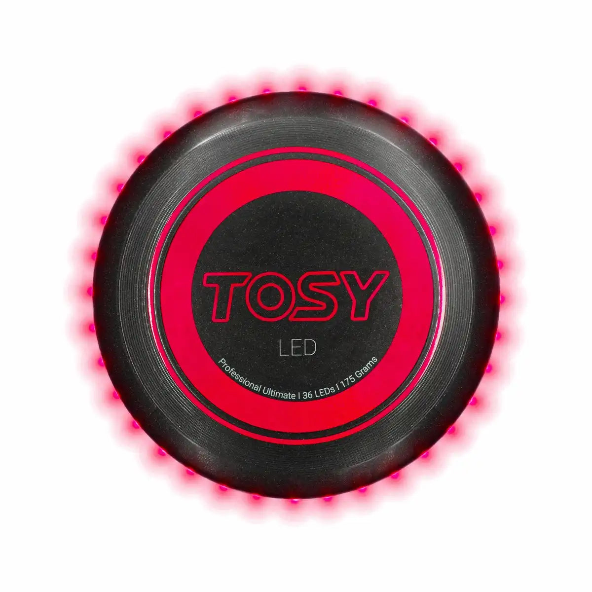 TOSY Frisbee Ultimate Disc LED rot Ø27cm