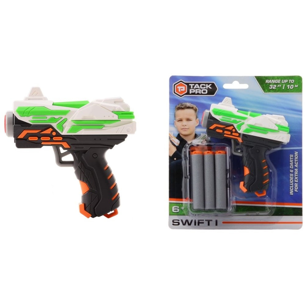 Soft Pistole Tack Pro Swift I 6 Darts mehrfarbig 11cm