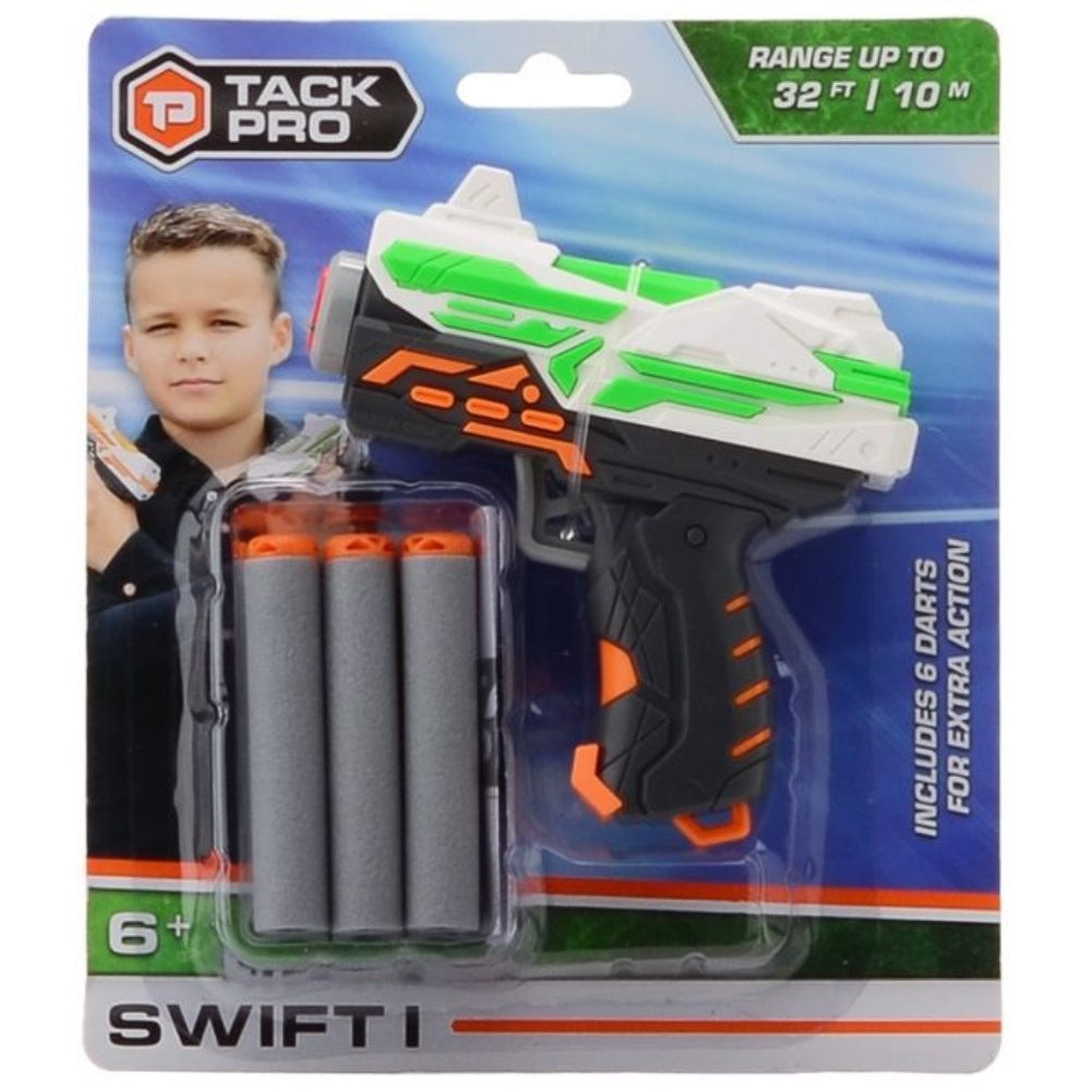 Soft Pistole Tack Pro Swift I 6 Darts mehrfarbig 11cm