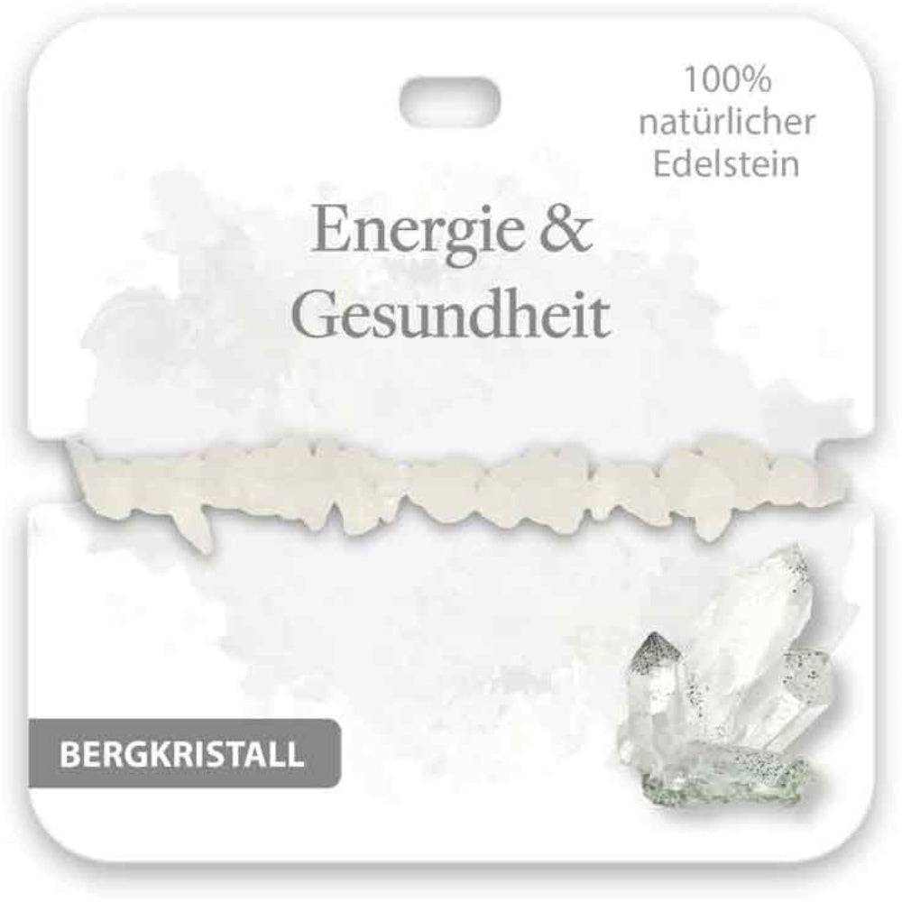 Armband Edelstein Bergkristall