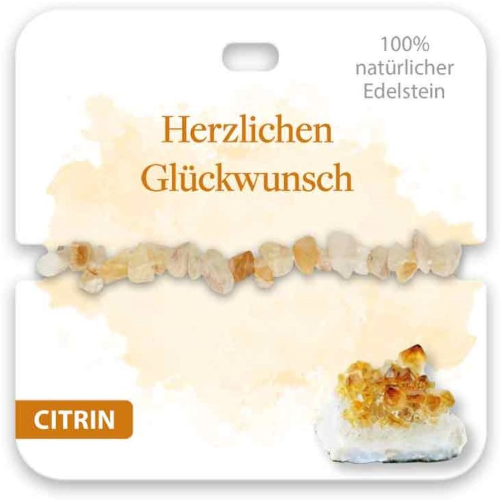 Armband Edelstein Herzlichen Glückwunsch